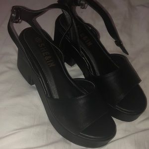Black shoes